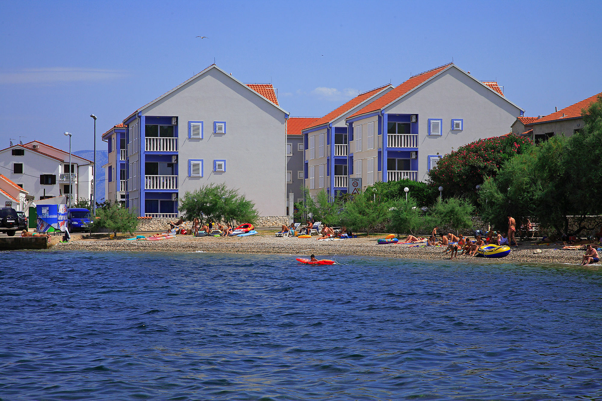 Aparthotel Marina Gromela Mirca  Bagian luar foto